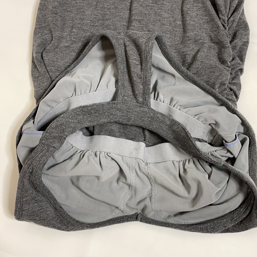 Athleta (grey) racerback tee dress EUC - Picture 8 of 10